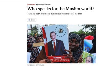 The Economist: Müslüman dünyası adına Cumhurbaşkanı Erdoğan konuşuyor