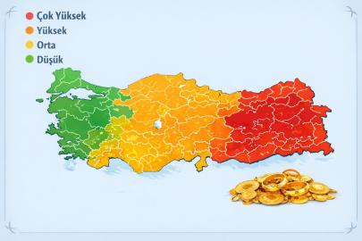 Türkiye’nin yastık altı altın haritası açıklandı