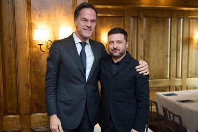 Vladimir Zelensky, Mark Rutte'ye Avrupa'dan gelen yardımlar için teşekkür etti