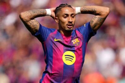 Barcelona'ya Raphinha'dan kötü haber! 5 hafta sahalardan uzak kalacak