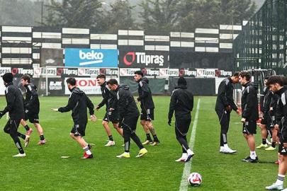 Beşiktaş’ta derbi hazırlıkları sürüyor