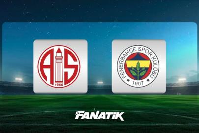 CANLI |Antalyaspor-Fenerbahçe maçı ne zaman, saat kaçta hangi kanalda? (Muhtemel 11'ler)