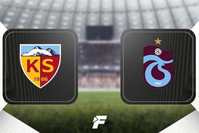 CANLI | Kayserispor - Trabzonspor maçı Canlı Anlatım - Kayseri TS maçı kadroları, skoru ve istatistikleri (Süper Lig 25. hafta)
