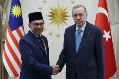 Cumhurbaşkanı Erdoğan, Enver İbrahim'le görüştü