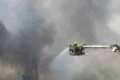 Dubai Havalimanı yakınında drone kaynaklı yangın