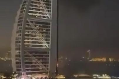 Dubai’de Burj el-Arab’a İran füzesi isabet etti
