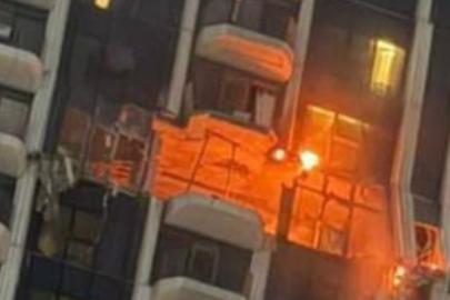 Dubai’de sivil bir binaya İHA isabet etti