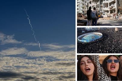 Fotoğraflarla: Tahran, Tel Aviv ve Dubai'deki saldırılar