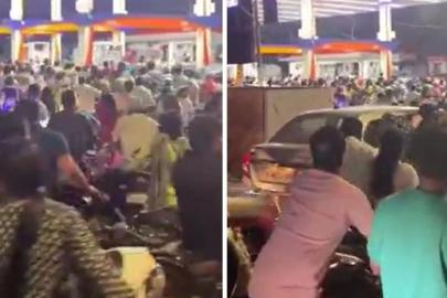 Hindistan'da akaryakıt kaosu başladı: 1 aylık petrolleri kaldı