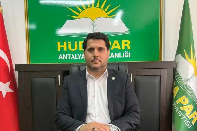 HÜDA PAR Antalya İl Başkanı Durmaz: Bayramı vesile kılarak zulümlerin sona ermesi için dualar edelim