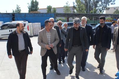 HÜDA PAR Mersin Milletvekili Faruk Dinç’ten yoğun ziyaret programı