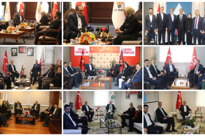 HÜDA PAR siyasi partilerle bayramlaştı