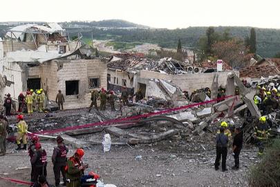 İran'dan füze saldırısı: İsrail'in Beyt Şemeş kentinde 9 ölü