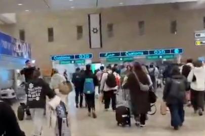 İran'ın misilleme saldırılarına sürerken İsrailliler havaalanlarına akın etti