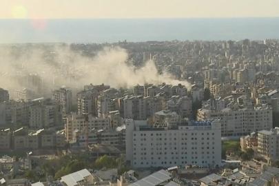 İsrail'in Beyrut'a gece boyu düzenlediği saldırılarda 15 kişi hayatını kaybetti