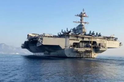 Kızıldeniz'deki USS Gerald R. Ford uçak gemisinde yangın