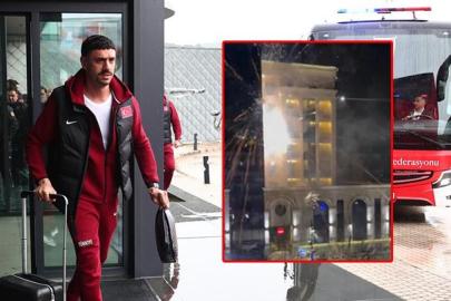 Kosova-Türkiye maçı öncesi Milli Takım'ın oteline saldırı!