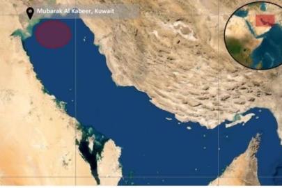 Kuveyt açıklarında petrol tankerinde patlama