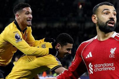 Liverpool'a Premier Lig'de büyük şok! Galatasaray'ın rakibi, lig sonuncusu Wolverhampton'a mağlup...
