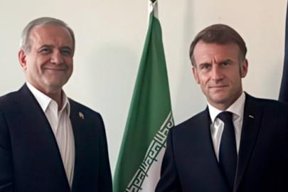 Mesud Pezeşkiyan ile Emmanuel Macron telefonda görüştü