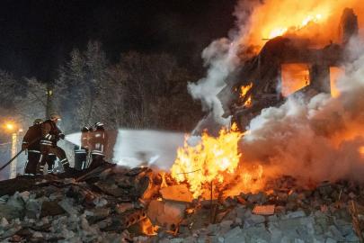 Rusya füze ve İHA'lar ile Ukrayna'yı vurdu: 7 ölü