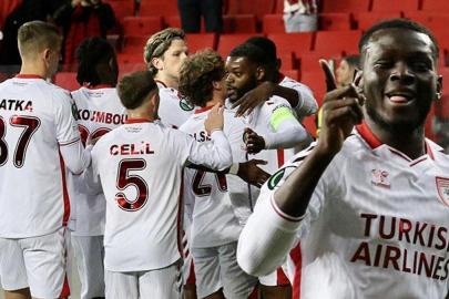 Samsunspor'un yıldızı Marius Mouandilmadji durdurulamıyor! Avrupa golcüsü yine sahnede