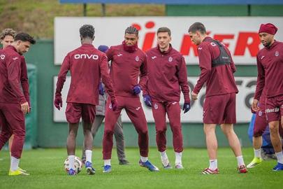 Trabzonspor'da, Galatasaray derbisi hazırlıkları devam etti