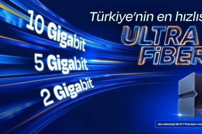 Turkcell Superonline’dan Türkiye’de bir ilk! 10 Gigabit’e varan hızlarla evlere UltraFiber