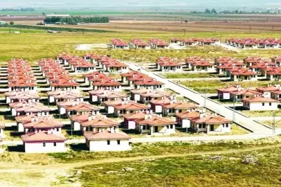 Türkiye’nin ilk kırsal uydu kenti tamamlandı