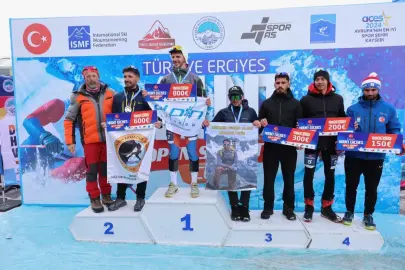 Uluslararası Erciyes Dağ Kayağı Yarışları sona erdi