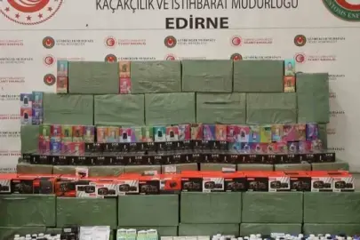 33,2 milyon liralık kaçak eşya gümrükte yakalandı