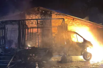 Adıyaman'da yangın