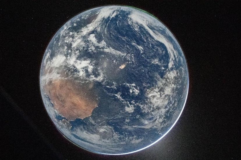 Ay'a doğru yola çıkan Artemis II'den çekildi: Dünya'nın uzaydan görüntüsü