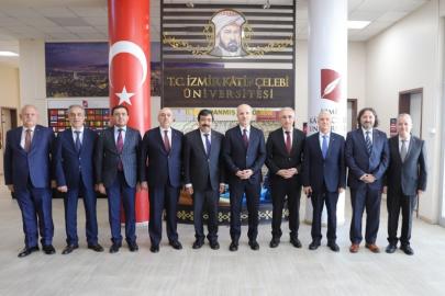 Başkan Prof. Dr. Erol Özvar, İKÇÜ’yü Ziyaret Etti