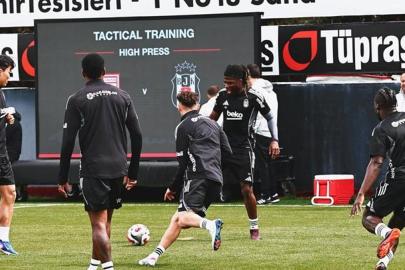 Beşiktaş taktik çalıştı