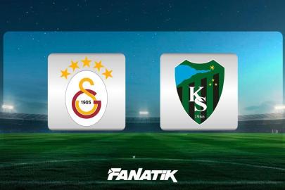 CANLI| Galatasaray - Kocaelispor maçı ne zaman, saat kaçta, hangi kanalda? (Muhtemel 11'ler)