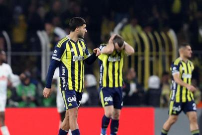 Fenerbahçe, evinde 5. kez puan kaybetti