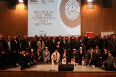 Genç Bilaller Ezan Okuma Yarışması Bölge Finali Bingöl’de yapıldı