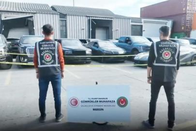 Gümrüklerde 233 kaçak araca el konuldu