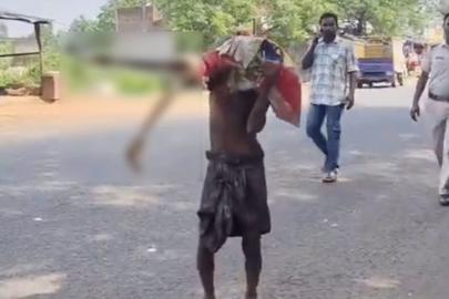 Hindistan'da mezardan kardeşini çıkarıp para çekmeye gitti