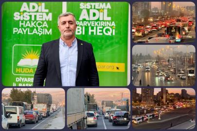 HÜDA PAR Diyarbakır İl Başkanı Gülsever: Trafik çilesi büyüyor, raylı sistem için artık adım atılmalı