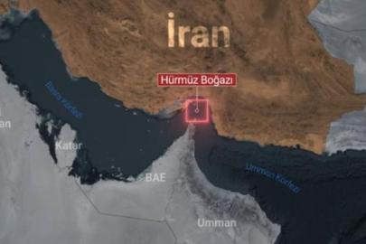 Hürmüz Boğazı'nın açılmasının ardından oluşan gemi trafiği görüntülendi