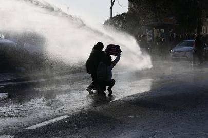İsrail'in idam yasası protestosunu Kudüs'te polis dağıttı