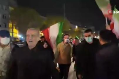 Mesud Pezeşkiyan ile Abbas Arakçi, Tahran’daki gösterilere katıldı