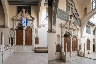 "Şam'da sinagogda israil bayrağı" iddiası: Görüntü sahte çıktı