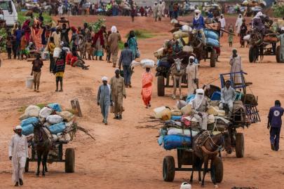Sudan'da her 4 kişiden 1'i yerinden edilmiş durumda