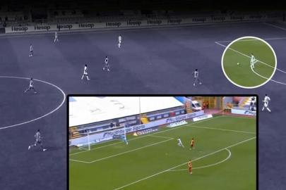Süper Lig'de tarihi gol! Kaleci kalesinden gol attı, herkes şok oldu: İşte o anlar...