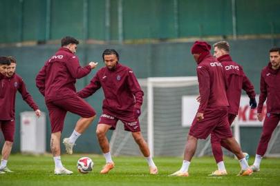 Trabzonspor, Göztepe maçı hazırlıklarına başladı