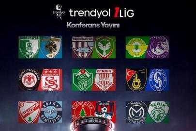 Trendyol 1. Lig’de şampiyonluk ve yükselme heyecanı nefesleri kesecek! Konferans yayın müjdesi