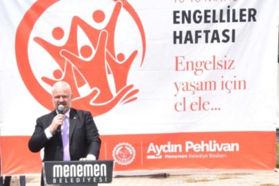 Başkan Pehlivan: Mesele engelleri sevgiyle birlikte aşabilmektir